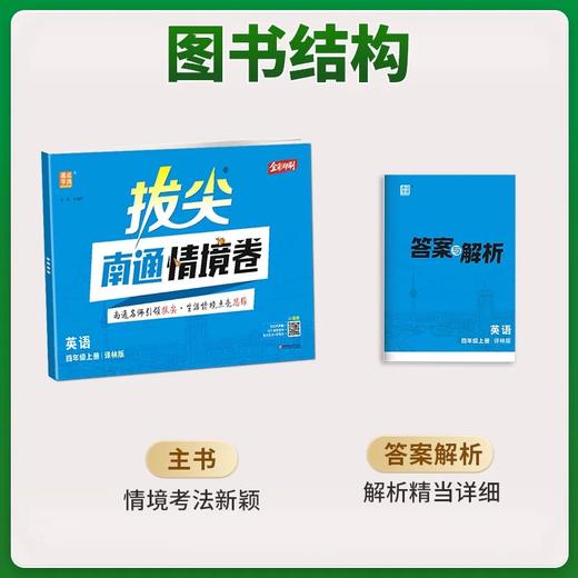 2026秋季通成学典拔尖南通情境卷小学语文数学英语一二三四五六年级上册人教版同步练习小学单元卷期末卷 商品图3