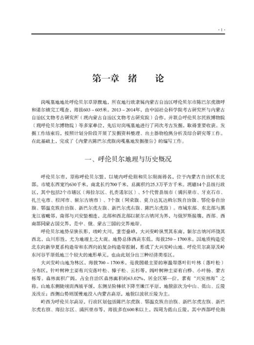 内蒙古陈巴尔虎旗岗嘎墓地发掘报告 商品图5