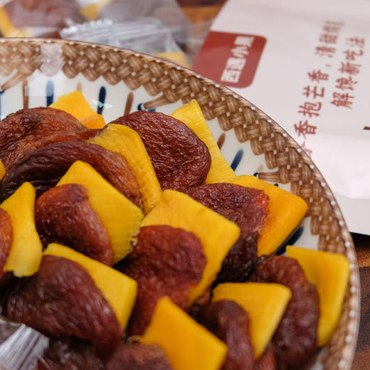 【果肉厚实 色泽金黄】西遇小果 杏干夹芒果干 金黄透亮 保留浓郁芒果果香 120g/袋 商品图2