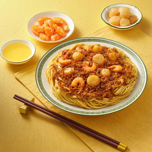 聚便利 x 山姆 鹅油XO酱海鲜拌面 尝鲜分装 152g/袋 商品图6