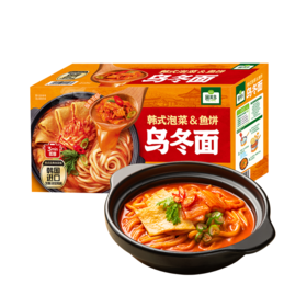 聚便利 x 山姆 圃美多 韩式泡菜鱼饼乌冬面 412g/包