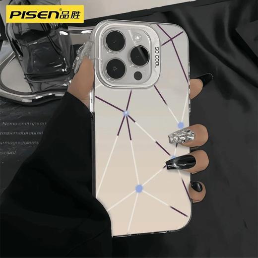 品胜 TPU+PC彩银手机壳保护套防摔 商品图0