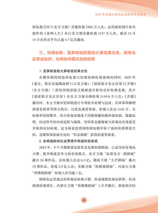 中国视听大数据（CVB）：2025收视报告 商品图11