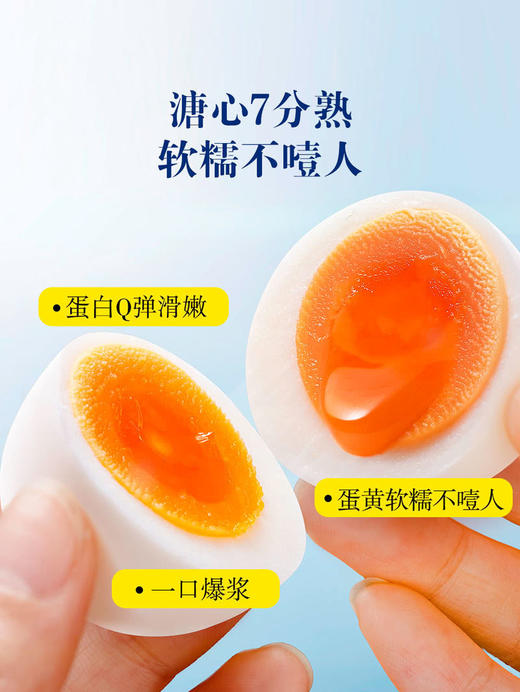 聚便利 x 山姆 美玉子 日式即食溏心蛋（海盐风味）尝鲜分装 55g/枚 商品图2