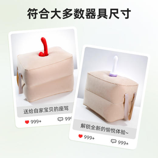 【情趣家具】谜姬器具辅助垫SM性爱方枕腰垫 商品图3
