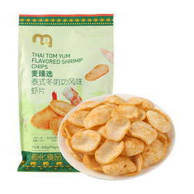 聚便利 x 麦德龙 泰式冬阴功风味虾片 尝鲜分装 90g/袋