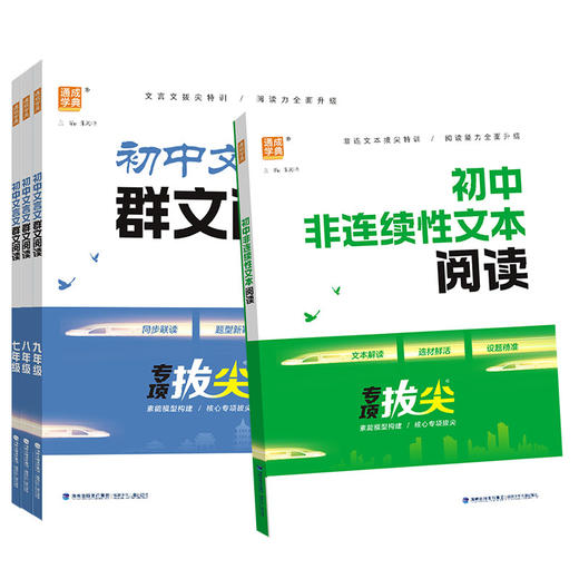 2026秋季通成学典初中文言文群文阅读初中非连续性文本阅读七八九年级专项拔尖全国通用版 商品图4