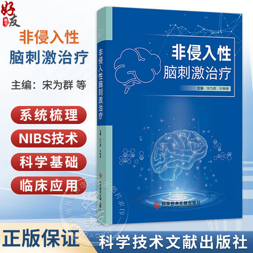 非侵入性脑刺激治疗 宋为群 叶琳琳 主编 深人探讨NIBS在脑卒中后认知障碍等复杂病症中的疗效与方案优化 科学技术文献出版社 商品图0
