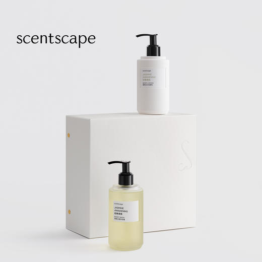 scentscape气味图书馆【洗护礼盒】沐浴露250ml&身体乳250ml 商品图0
