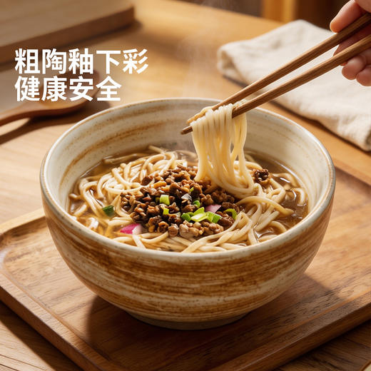 摩登主妇釉下彩面碗泡面碗家用2026新款餐具吃面条碗具拉面碗汤碗 商品图2