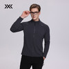 X-BIONIC  艾德 3D 条纹抓绒立领夹克男士秋冬保暖速干弹力舒适 商品缩略图7