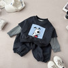 【3-5天发货】【39.9元/套起】儿童秋季小猫咪连帽卫衣套装男童女童卫衣卫裤★爱宝好物 商品缩略图3