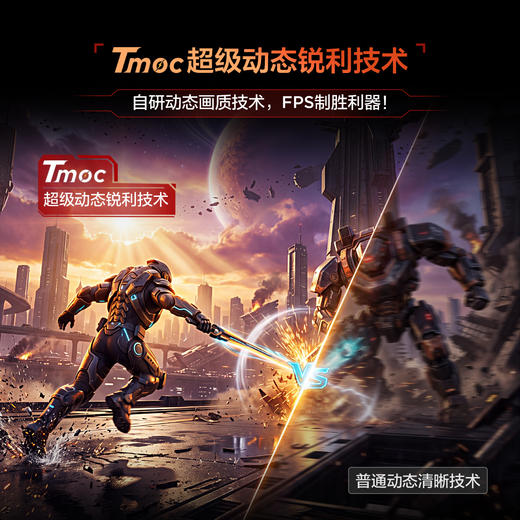 TCL 32英寸 C3A Pro 4K 165Hz QD-Mini LED 2304万象分区 XDR 2200nits 电竞显示器  32C3A Pro 商品图4
