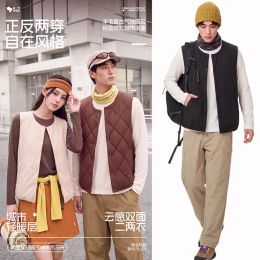 预售3-5天发货！【气绒锁温+羊毛蓄热 一衣两面穿 轻暖防泼】厚盛-双面穿轻暖气绒羊毛二两衣 商品图8