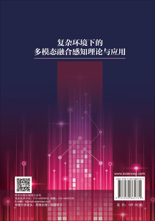 复杂环境下的多模态融合感知理论与应用 沈瑜 杨军 9787030865731 商品图1