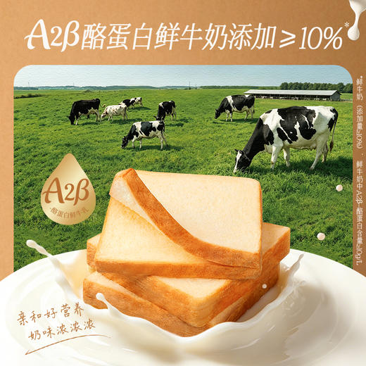 【百草味】高钙嫩吐司 500g（A2系列） 商品图1