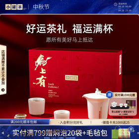 小罐茶 马上有·好运随行礼盒 茶+茶器年货礼赠一步到位  【现货】