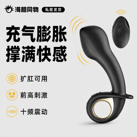 荷尔先生 巨尾充气式前列腺按摩器