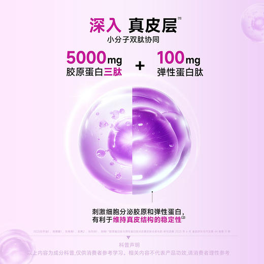 【补水充盈 肌肤透亮】Lumi 鱼胶原蛋白三肽PQQ紫光瓶 弹润紧致 胶原换活 30ml/瓶 商品图2