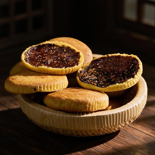 【山西特色】三交 空心月饼 外皮金黄酥脆 口感轻盈 100g/袋 商品图7