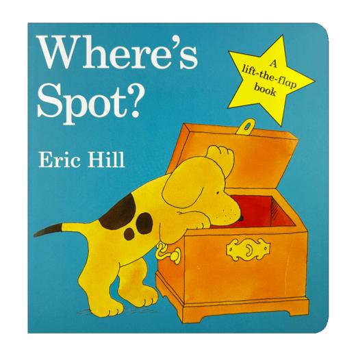 Where's is spot 小玻在哪里 英文原版绘本 Eric Hill 翻翻书低幼启蒙纸板书 英文版 进口英语书籍 商品图1