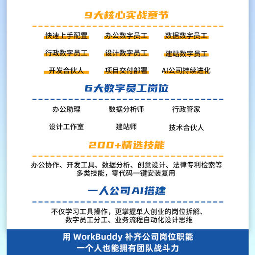 WorkBuddy赋能一人公司：从0到1，一个人活成一支队伍 商品图1