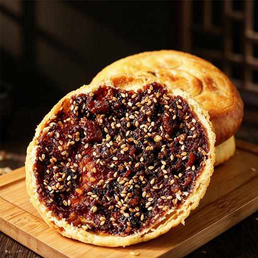 【山西特色】三交 空心月饼 外皮金黄酥脆 口感轻盈 100g/袋 商品图8