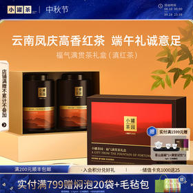 小罐茶 云海系列 福气满贯 2罐组合装礼盒 茉莉花茶/普洱熟茶/滇红茶/清香铁观音茶
