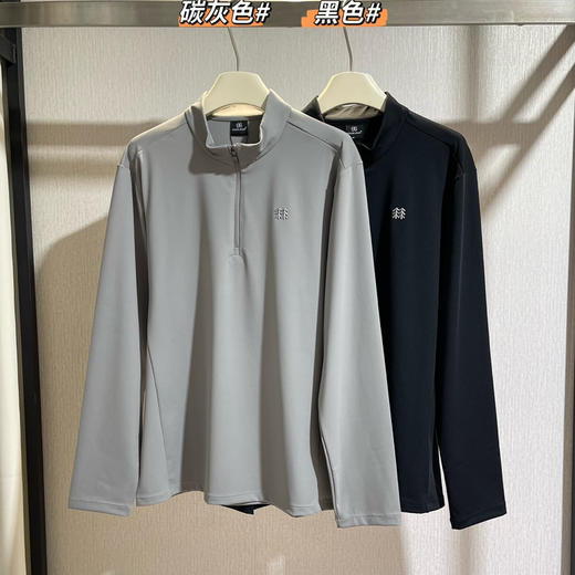 原单科long男士半拉链长袖T恤090101 商品图3