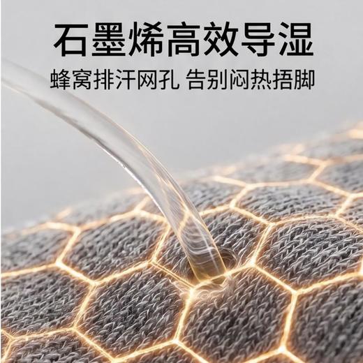 秋季新款男士中筒袜 10A抗菌 缓震按摩底  柔软舒适 耐磨不起球 礼盒包装 6双/盒 商品图2