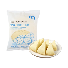 麦德龙 宜客 鸡蛋小米糕 560g（280g*2）