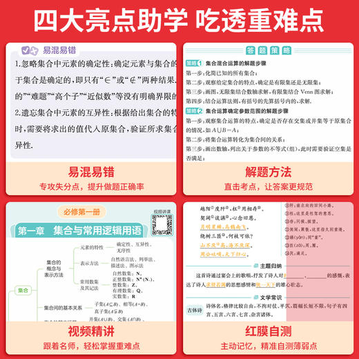2027适用 高中核心考点大盘点.语文 数学 英语 物理 化学 历史 地理 思想政治 生物学 商品图2