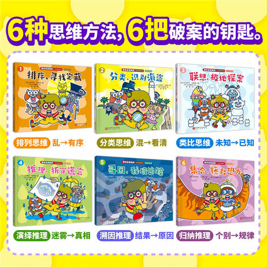 原来是逻辑呀!互动游戏绘本(全6册) 商品图1
