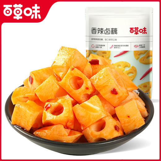 【百草味】香辣卤藕 180g 商品图1