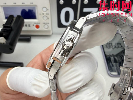 3K百达翡丽运动优雅系列 鹦鹉螺7118 白盘钻圈 女士腕表 324一体机 商品图5
