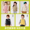 主推【棉服+马甲】嘟嘟家儿童棉服秋季新款女童马甲秋装洋气男童坎肩上衣宝宝童装潮★ 商品缩略图3