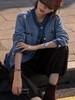 （QQ）Avann索伦托蓝复古小香风牛仔外套6516★avann 商品缩略图0