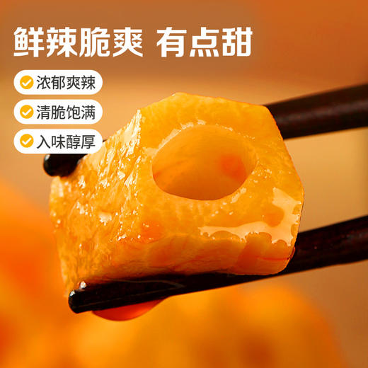 【百草味】香辣卤藕 180g 商品图3