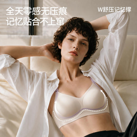 【内衣内裤专场】嫚熙反重力提拉内衣女士款文胸聚拢收副乳防下垂调整型 商品图2