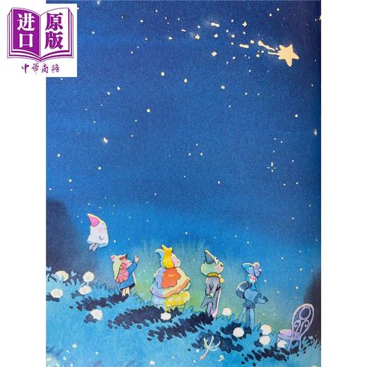 预售 【中商原版】【法文版】蓝乌鸦的生日 法国插画师Julien Arnal绘 Lanniversaire du corbeau bleu 法文原版 水彩治愈绘本 商品图4