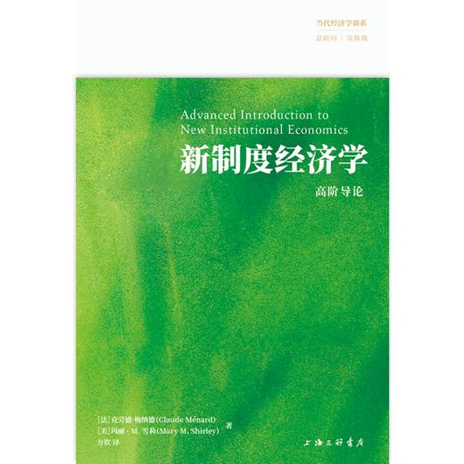 新制度经济:高阶导论 商品图2