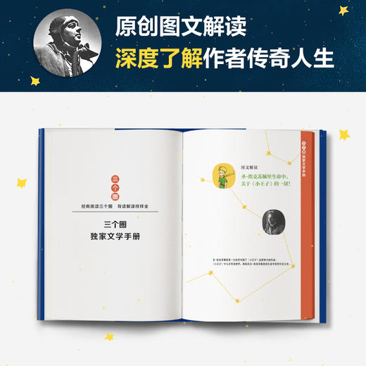 小王子-地面全渠道-四联邮票 造景贴纸 商品图2