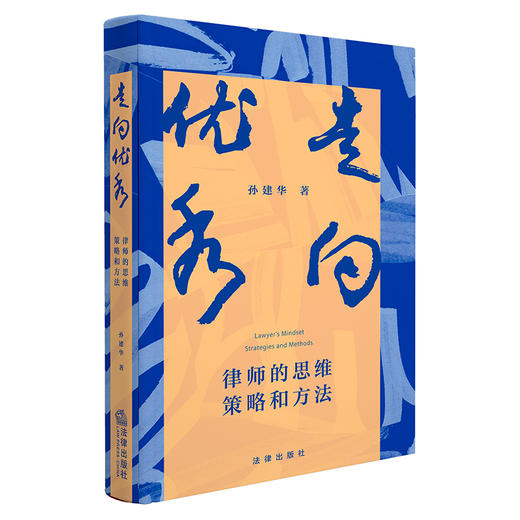 走向优秀：律师的思维、策略和方法   孙建华 著  法律出版社 商品图4