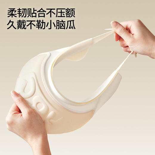 【洗浴用品】嫚熙宝宝洗头神器婴幼儿洗澡挡水帽小孩防水护耳浴帽儿童洗头帽 商品图3