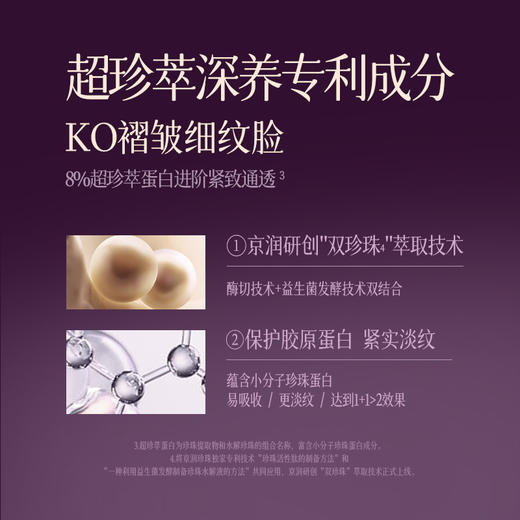 京润珍珠人参蜜养礼盒 9道工序萃取96%人参精华 专利技术重塑肌肤润泽 自用送礼 洗面奶/爽肤水/精华液/面霜 京润礼盒4件套 商品图7
