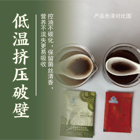【粉质细腻 破壁好吸收】孙泰和 破壁有机灵芝孢子粉 甄选原料 营养更易吸收 60g/盒 商品图2