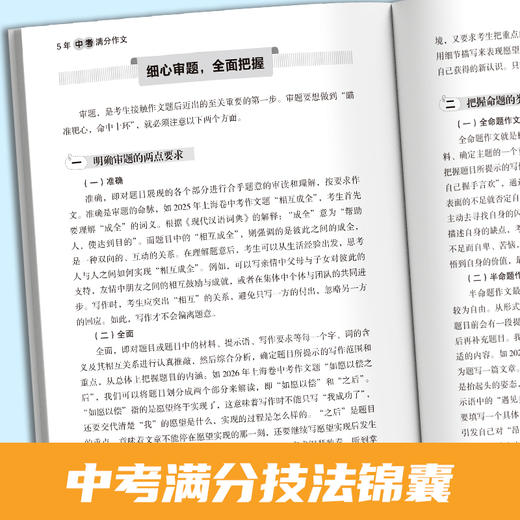 5年中考满分作文 商品图1