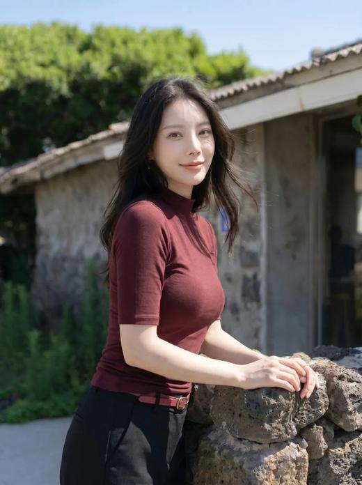 法维曼·天丝羊毛半高领五分袖 | 早秋第一件气质感穿搭，单穿叠穿一年四季都能穿！ 商品图4