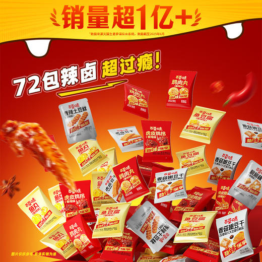 【百草味】上头辣卤大礼包520g 商品图1