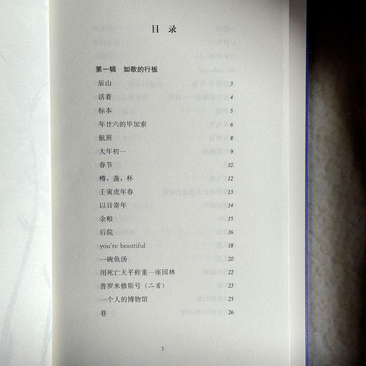 虎头兰 涌泉 现代诗集 精装 六点图书 商品图7